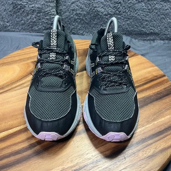 ASICS GEL-Venture 8 Women's Trail Running Shoes Sneakers Black Pink Size 7.5 - Picture 11 of 13